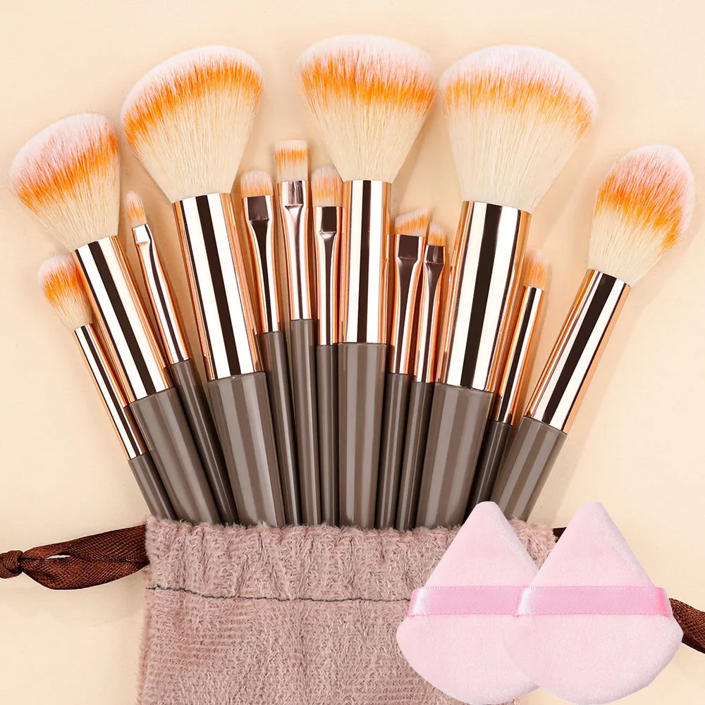 Makeup Brushes Set 13pcs Makeup Brush Travel Eyeshadow Eyebrow Eyeliner Blending Lip Soft Fluffy Make up Cosmetic Beauty Tools