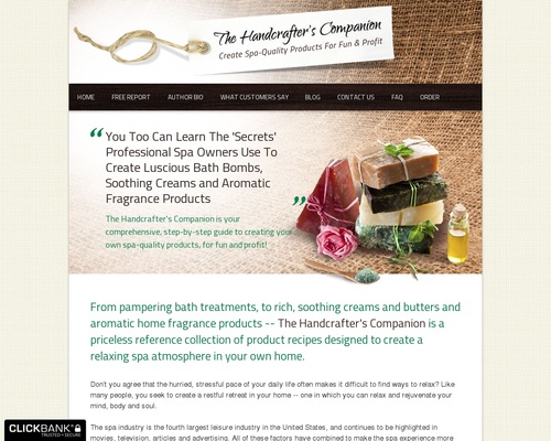 The Handcrafter's Companion – Create Spa Products at Home