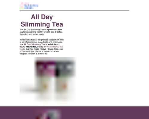 All Slimming Herbs Homepage CLICKBANK 0