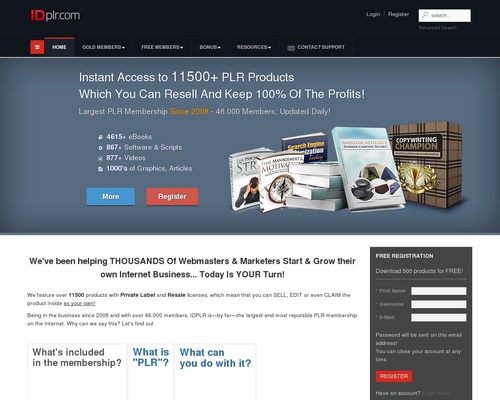 12590+ PLR Products – Join for Free!